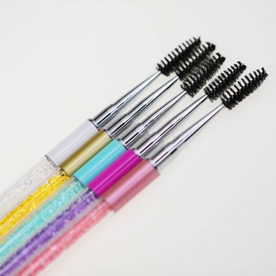 OEM Branding single eyelash extension 3D mink lashes reusable mascara brushes